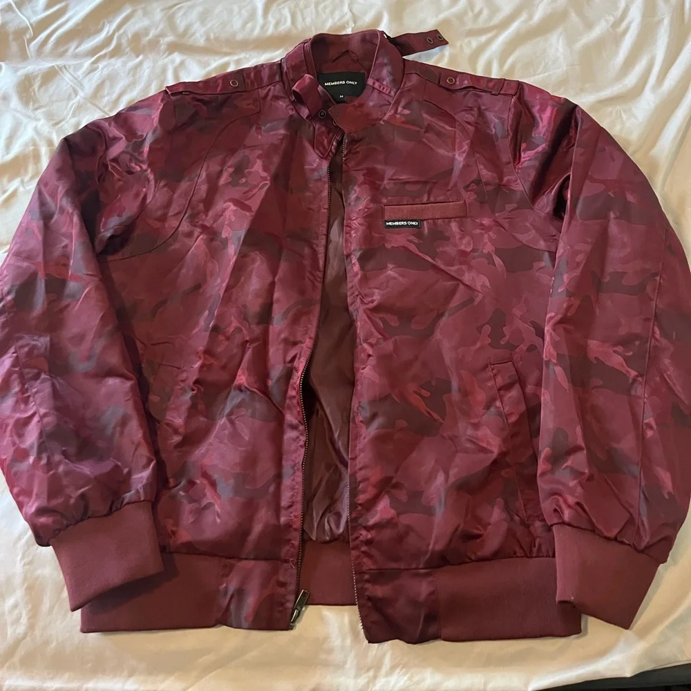 Members Only Red Jacket - Picture 2 of 4